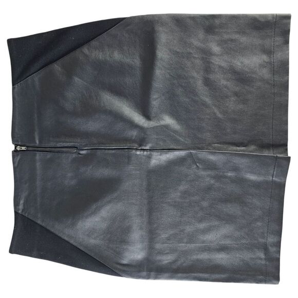 Halo Black Mini Pencil Skirt for Night Out - Picture 5 of 7